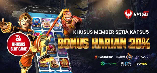 BONUS HARIAN 20% 